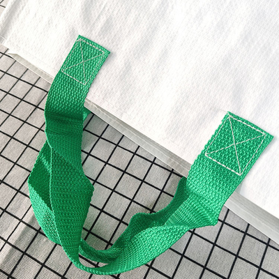 Custom logo Polypropyleen gelamineerde geweven zak voor tentoonstelling