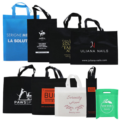 Opvouwbaar Custom Logo Stock Herbruikbare Grocery Verpakking Tote Bag