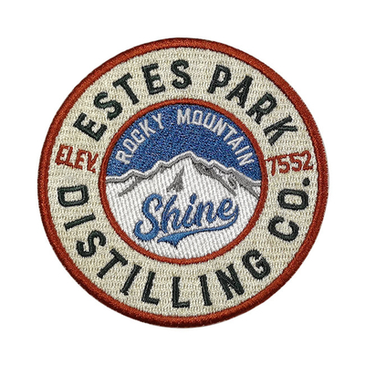 3D Custom Embroidery Patch Iron On Patches voor kleding in stof