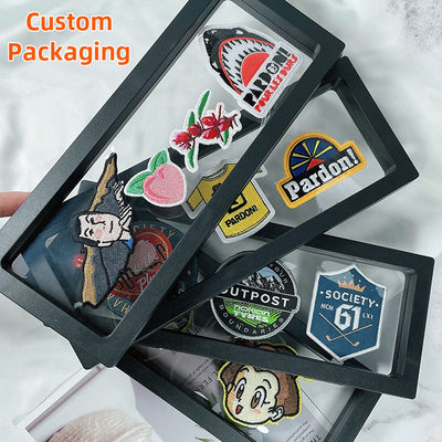 3D Custom Embroidery Patch Iron On Patches voor kleding in stof