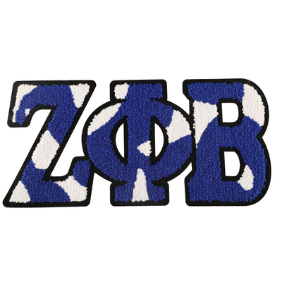 PANTONE Kleuren IJzer op chenille letters Patches voor kleding Borduurpatches