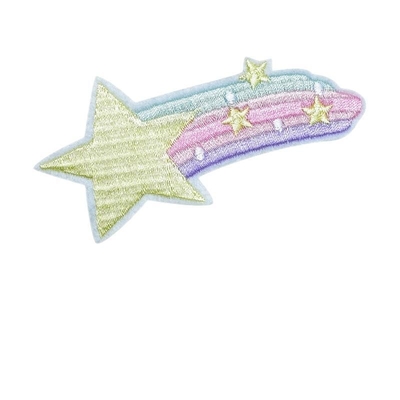 Custom Iron On Embroidery Patches Chenille geborduurde patches 3D stof type doek