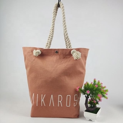 Supermarkt Custom Printed Canvas Tote Bag voor zaken en winkelen in eenvoudig ontwerp