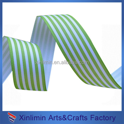 Mode en nuttige gedrukte Satin Grosgrain Moire lint voor aangepaste branding