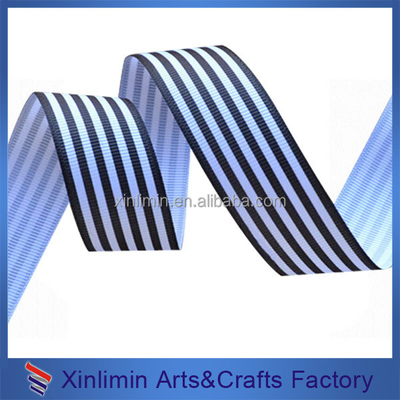 Mode en nuttige gedrukte Satin Grosgrain Moire lint voor aangepaste branding