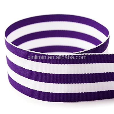 Mode en nuttige gedrukte Satin Grosgrain Moire lint voor aangepaste branding