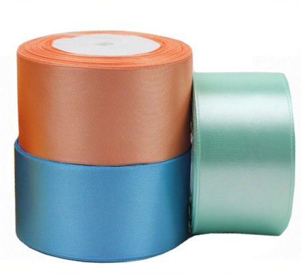 Geschenkverpakking Custom Grosgrain Ribbon met Logo Screen Printed Embossed 1/4' Breed
