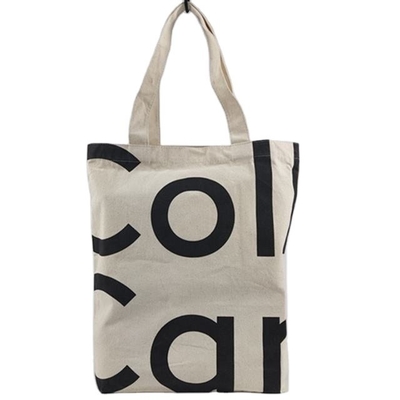 Winkelen Custom Tote Bag met Custom Logo Grote Canvas Cotton Bag