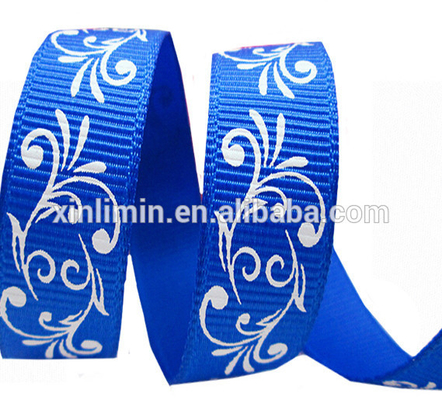 Verpakkingslint met op maat gedrukt logo 3 mm-100 mm Breedte Satin/Grosgrain Stoftype