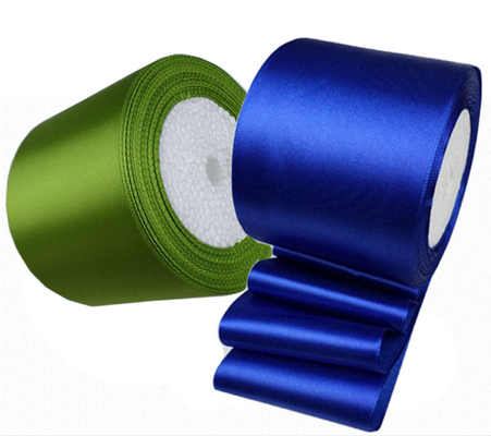 Gepersonaliseerd patroon satin lint in enkel of dubbel gezicht stijl
