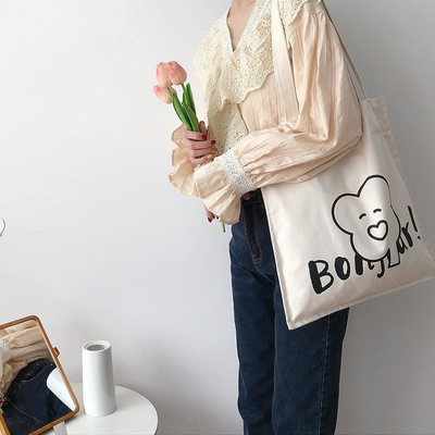 Gepersonaliseerde Kleur Zware Canvas Tote Bags voor milieuvriendelijk winkelen