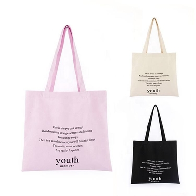Gepersonaliseerde Kleur Niet-Geweven Canvas Shopping Tote Bag In Elke Grootte