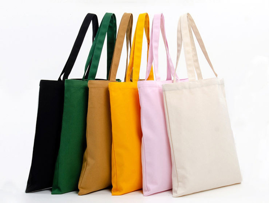 Promotie Custom Logo Printed Cotton Shopping Bags in aangepaste kleur en aangepaste logo