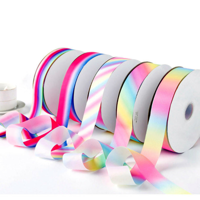 100% polyester enkel gezicht ontwerper Grosgrain Ribbon Strip 3 inch