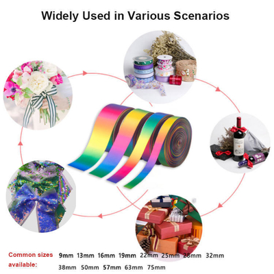 100% polyester enkel gezicht ontwerper Grosgrain Ribbon Strip 3 inch