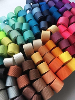 Custom Strip Polyester Printed Grosgrain Ribbon met 7 dagen Voorbeeld Bestel Levertyd