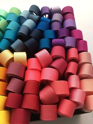 Custom Strip Polyester Printed Grosgrain Ribbon met 7 dagen Voorbeeld Bestel Levertyd