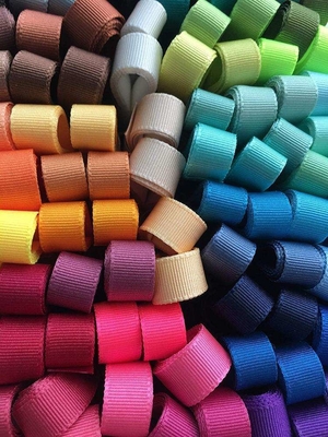 Custom Strip Polyester Printed Grosgrain Ribbon met 7 dagen Voorbeeld Bestel Levertyd