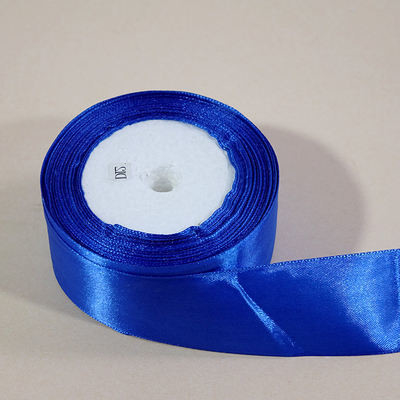 Kerstcadeau verpakking Blauw 100% Polyester Grosgrain lint met en Single Face Style