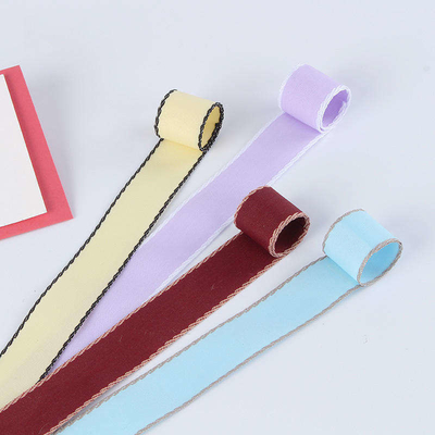 Eenzijdige ivoor satine banden voor trouwhaar accessoires