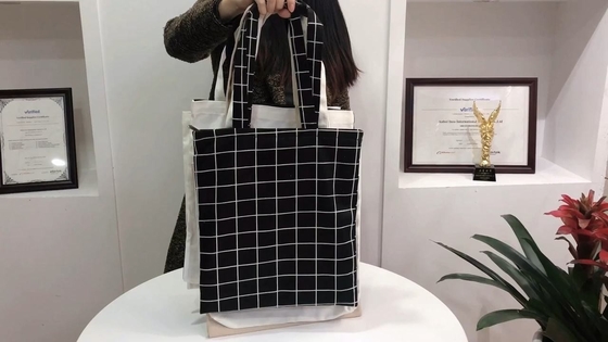 Gepersonaliseerde Eco Fabric Tote Niet-geweven winkeltas voor recyclebare modeaccessoires