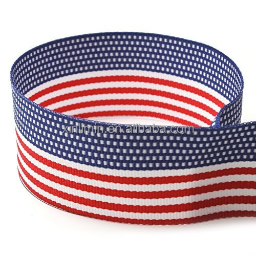 Mode en nuttige gedrukte Satin Grosgrain Moire lint voor aangepaste branding