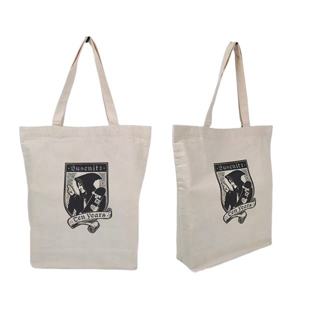Custom Logo Shopping Tote Bags met een hoge capaciteit en 100% katoenen Canvas Beach Bags
